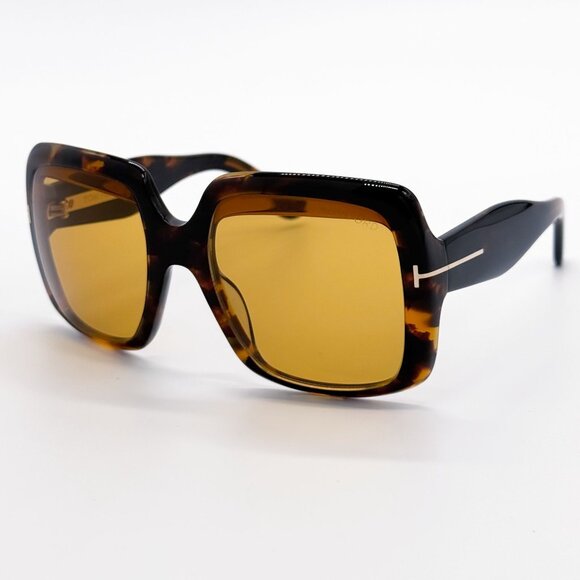 NEW TOM FORD TF1194 52E SUNGLASSES FT1194/S 52E WOMEN HAVANA EYEWEAR - Picture 1 of 10